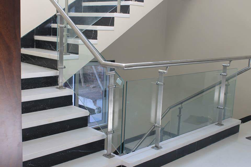 A.S Enterprises - Latest update - Glass Stair Railing Installation in Bangalore