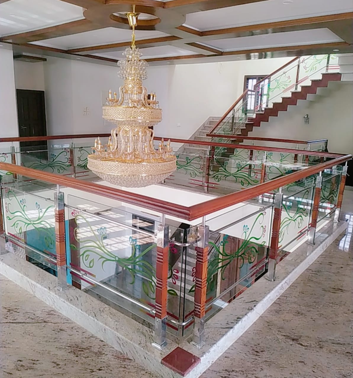 A.S Enterprises - Latest update - Wood Pillar Glass Railing Manufacturers In Bangalore