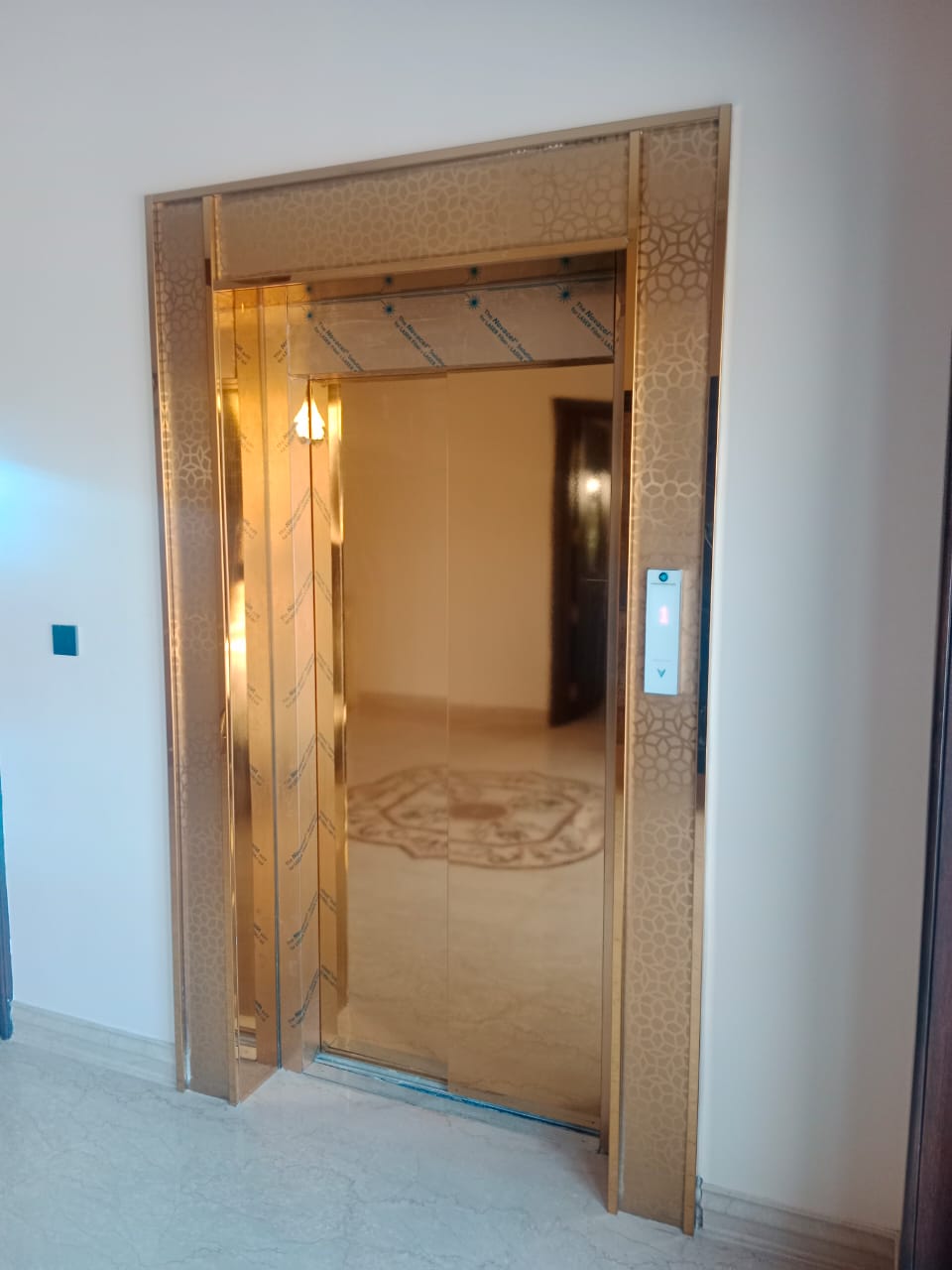 A.S Enterprises - Latest update - Lift Door SS PVD Gold Mirror Sheet In Bangalore