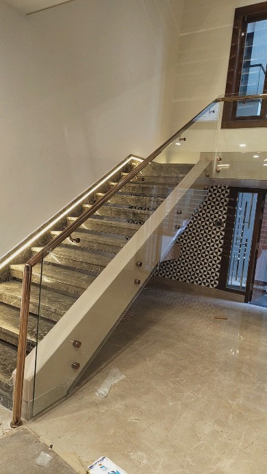 A.S Enterprises - Latest update - Rose Gold Staircase Railing Manufacturers In Bangalore