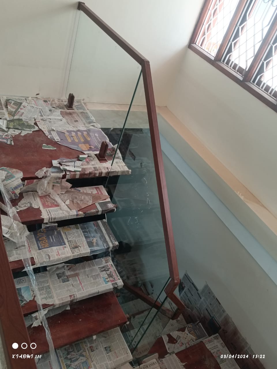 A.S Enterprises - Latest update - Wood Colour Glass Railing In Bangalore