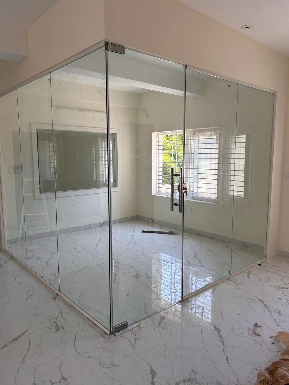 A.S Enterprises - Latest update - Toughened Glass Partition Installations In Bangalore