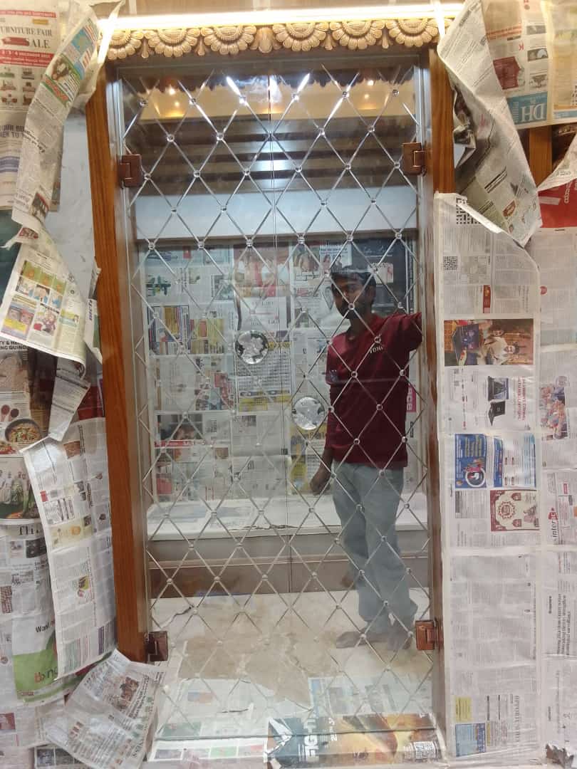 A.S Enterprises - Latest update - Mandir Glass Design Door Installations In Bangalore