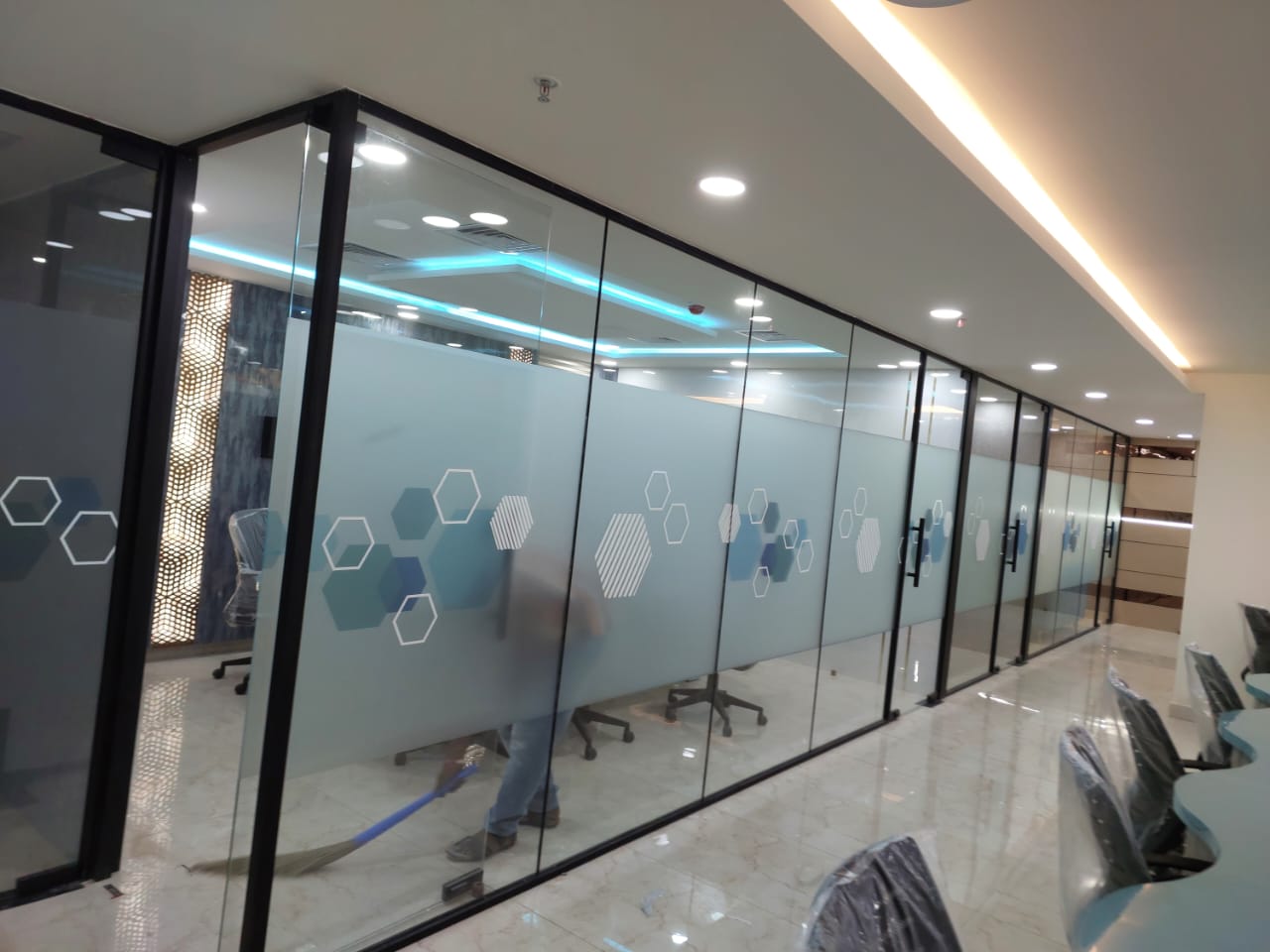 A.S Enterprises - Latest update - Latest Slim Profile Glass Partition