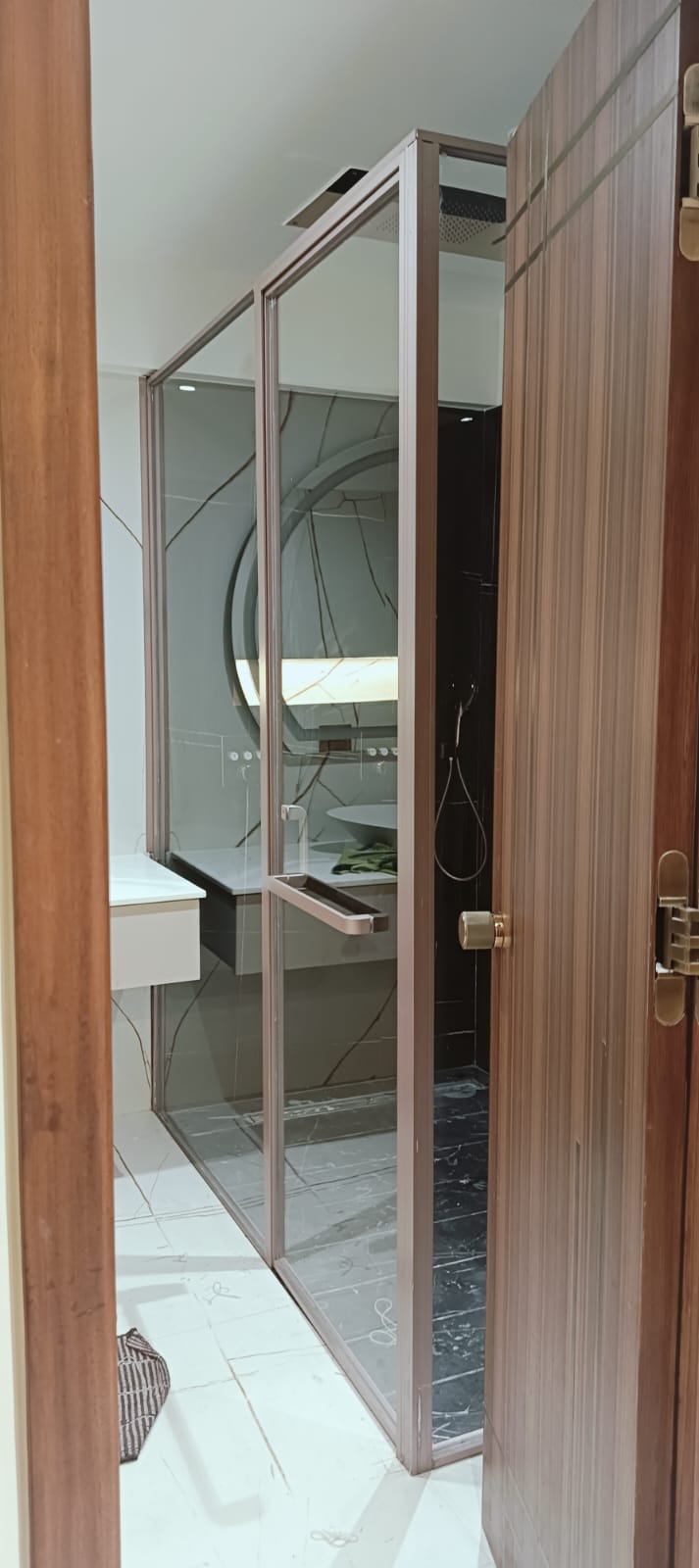 A.S Enterprises - Latest update - Slim Profile Shower Partition Installations In Bangalore