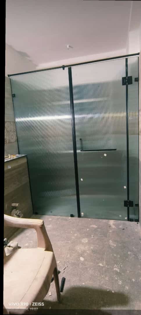 A.S Enterprises - Latest update - Fluted Shower Glass Partition In Bangalore