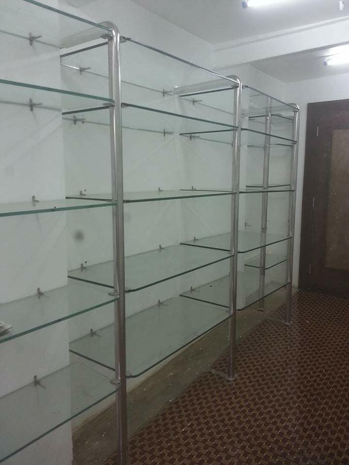 A.S Enterprises - Latest update - Showroom Glass Shelf Manufacturers In Bangalore