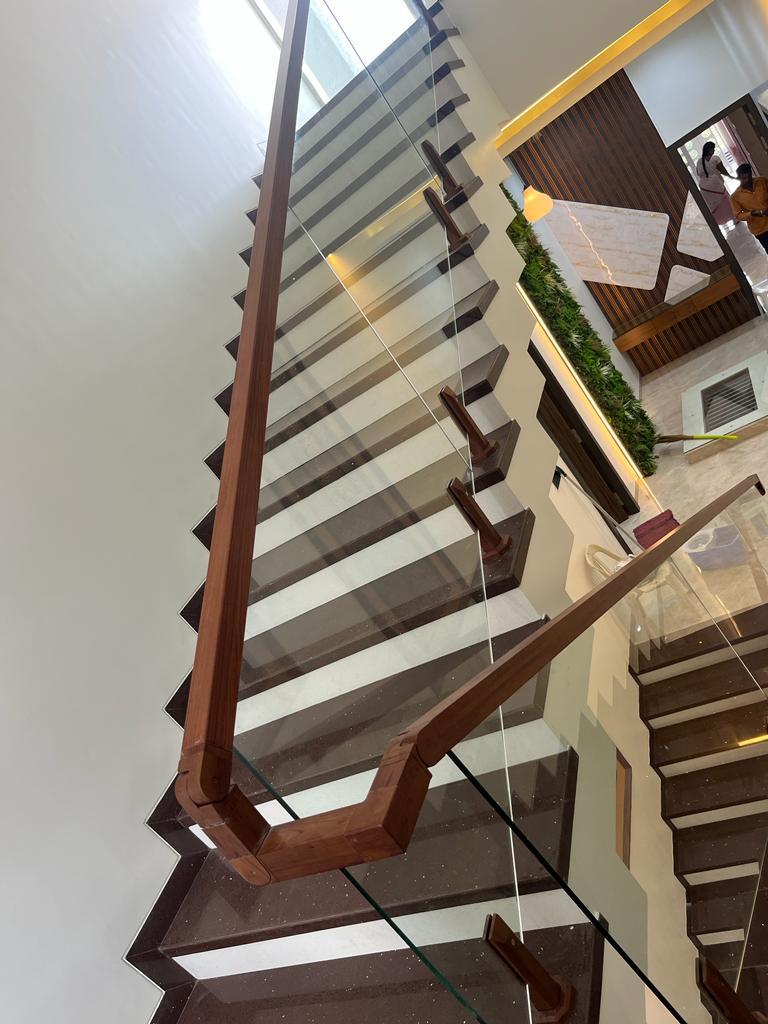 A.S Enterprises - Latest update - Aluminium Wood Coating Staircase Railing Manufacturers