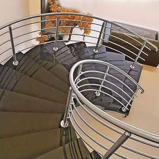 A.S Enterprises - Latest update - Spiral Simple Staircase Railing Manufacturers in Bangalore