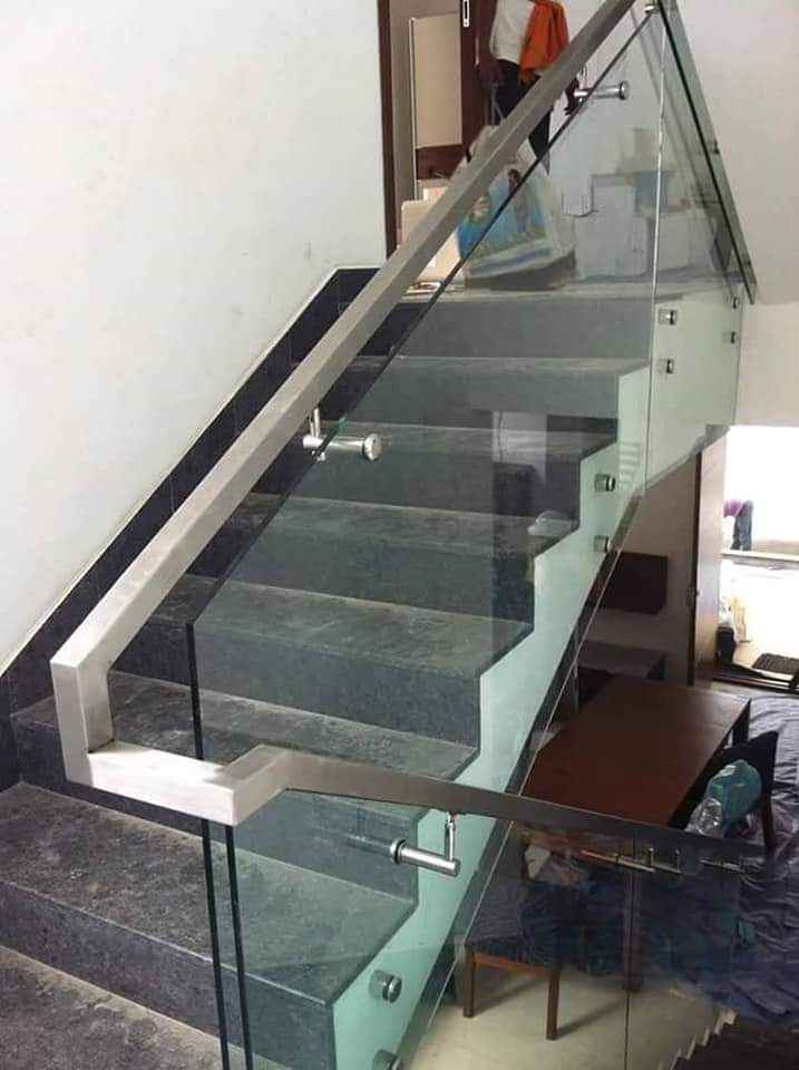 A.S Enterprises - Latest update - Staircase Railing Side Mounted Glass Manufacturers in Bangalore