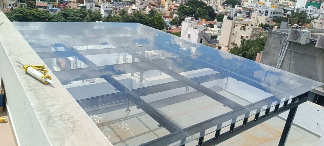 A.S Enterprises - Latest update - toughened glass installation Bangalore